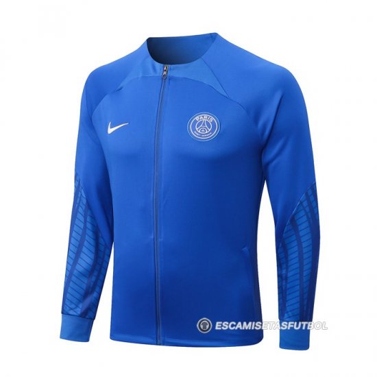 Chaqueta del Paris Saint-Germain 22-23 Azul - Haga un click en la imagen para cerrar