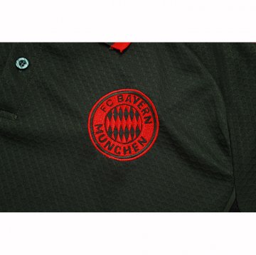 Conjunto Polo del Bayern Munich 25-26 Verde Oscuro