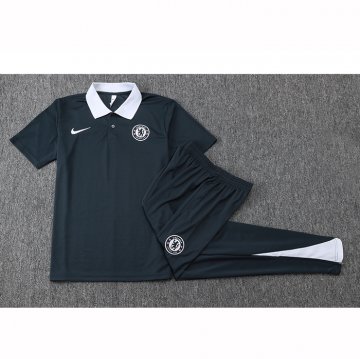 Conjunto Polo del Chelsea 25-26 Gris
