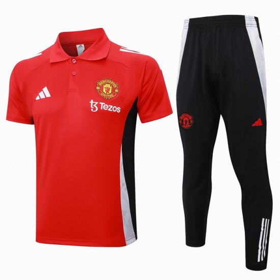 Conjunto Polo del Manchester United 24-25 Rojo - Haga un click en la imagen para cerrar