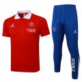 Conjunto Polo del Paris Saint-Germain 24-25 Rojo