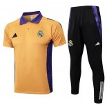 Conjunto Polo del Real Madrid 24-25 Amarillo