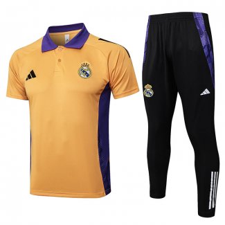 Conjunto Polo del Real Madrid 24-25 Amarillo