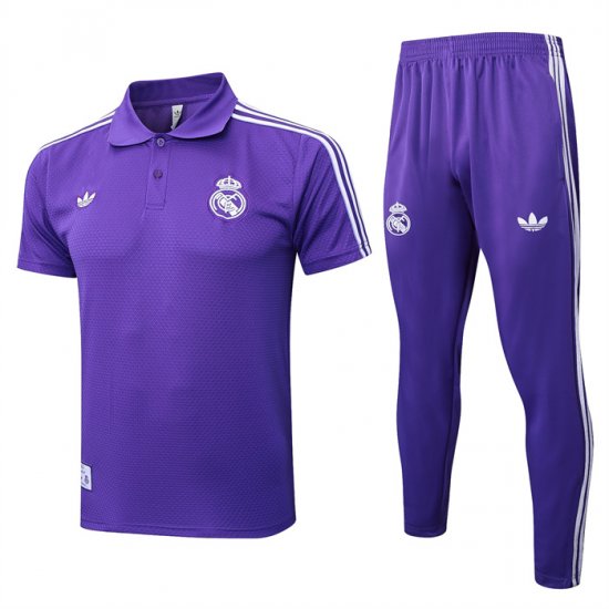 Conjunto Polo del Real Madrid 25-26 Purpura - Haga un click en la imagen para cerrar