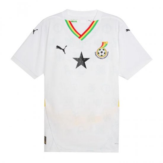 Tailandia Camiseta Ghana 1ª 24-25 - Haga un click en la imagen para cerrar