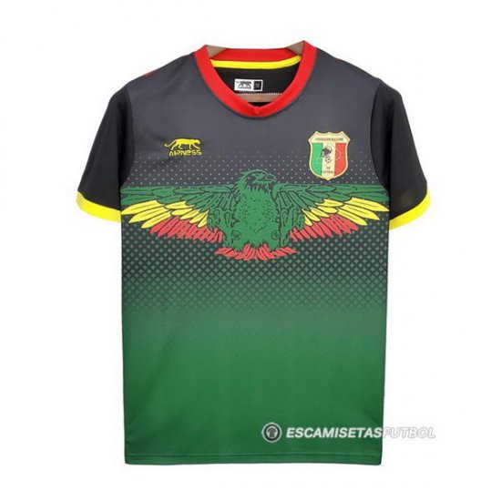 Tailandia Camiseta Mali 2022 Negro y Verde - Haga un click en la imagen para cerrar