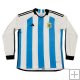 Camiseta Argentina 3 Estrellas 1ª Manga Larga 2022