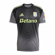 Camiseta Aston Villa Portero 25-26 Negro