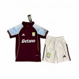 Camiseta Aston Villa 1ª Nino 25-26