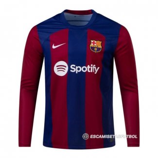 Camiseta Barcelona 1ª Manga Larga 23-24
