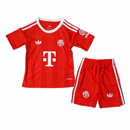 Camiseta Bayern Munich Portero Nino 25-26 Rojo - Haga un click en la imagen para cerrar