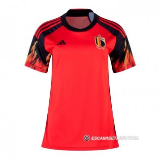 Camiseta Belgica 1ª Mujer 2022