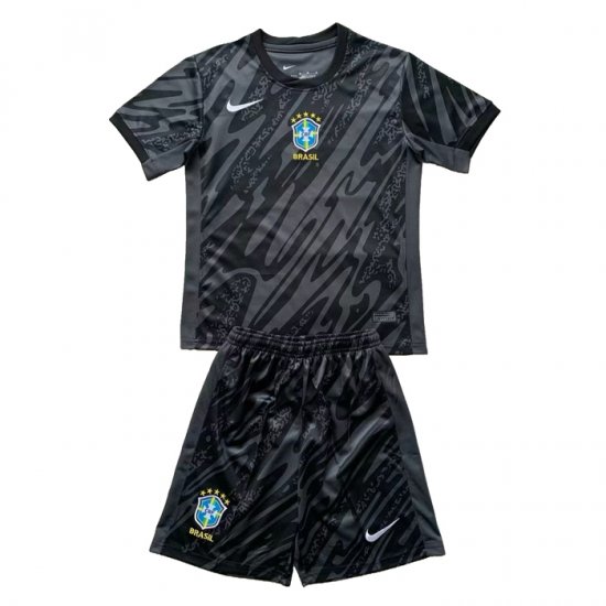 Camiseta Brasil Portero 2ª Nino 2024 - Haga un click en la imagen para cerrar