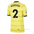 Camiseta Chelsea Jugador Rudiger Segunda 21-22
