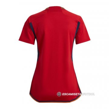 Camiseta Espana 1ª Mujer 2022