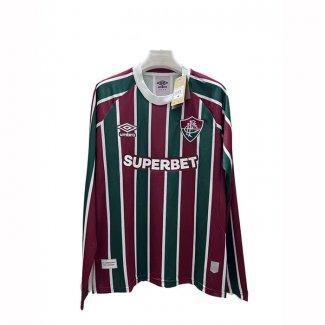 Camiseta Fluminense 1ª Manga Larga 2025