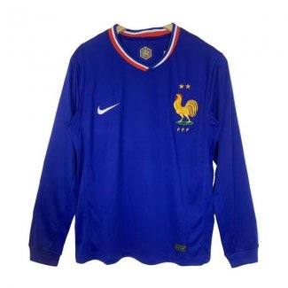 Camiseta Francia 1ª Manga Larga 2024