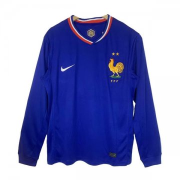 Camiseta Francia 1ª Manga Larga 2024