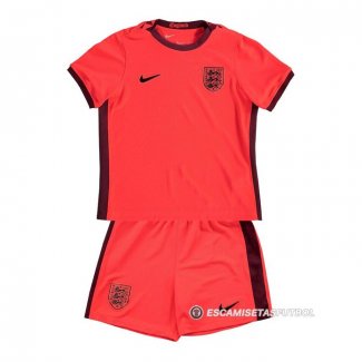 Camiseta Inglaterra 2ª Nino Euro 2022