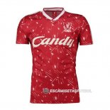 Camiseta Liverpool Candy 1ª Retro 1989-1991