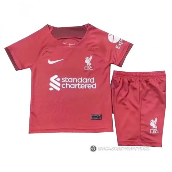 Camiseta Liverpool 1ª Nino 22-23 - Haga un click en la imagen para cerrar