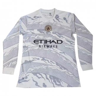 Camiseta Manchester City Chinese New Year Manga Larga 23-24