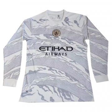 Camiseta Manchester City Chinese New Year Manga Larga 23-24
