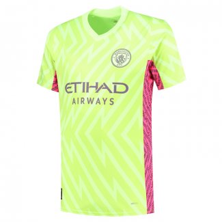 Camiseta Manchester City Portero 2023-24 Verde