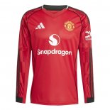 Camiseta Manchester United 1ª Manga Larga 25-26