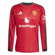 Camiseta Manchester United 1ª Manga Larga 25-26