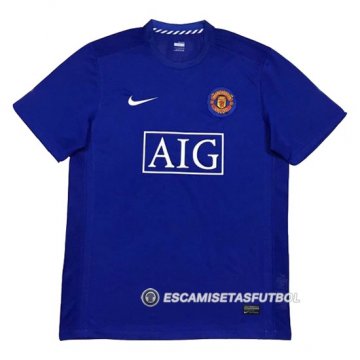 Camiseta Manchester United 2ª Retro 2007-2008
