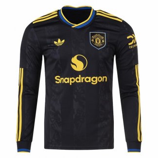 Camiseta Manchester United 3ª Manga Larga 25-26
