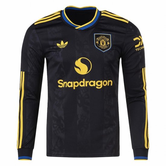 Camiseta Manchester United 3ª Manga Larga 25-26 - Haga un click en la imagen para cerrar
