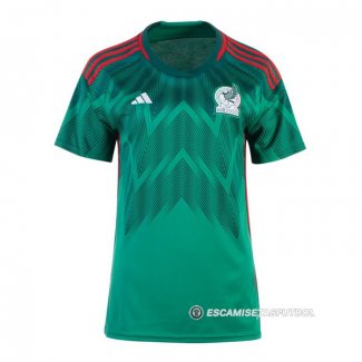 Camiseta Mexico 1ª Mujer 2022