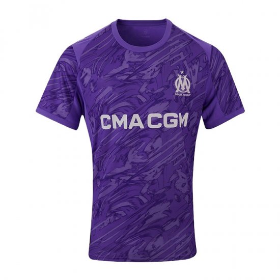 Camiseta Olympique Marsella Portero 25-26 Purpura - Haga un click en la imagen para cerrar