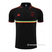 Camiseta Polo del Ajax 2022-23 Negro