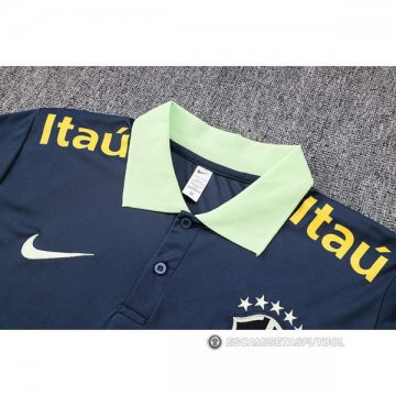 Camiseta Polo del Brasil 23-24 Azul