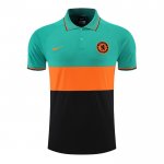 Camiseta Polo del Chelsea 22-23 Verde y Naranja