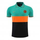 Camiseta Polo del Chelsea 22-23 Verde y Naranja