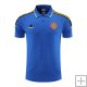 Camiseta Polo del Manchester United 22-23 Azul