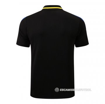 Camiseta Polo del Manchester United 22-23 Negro
