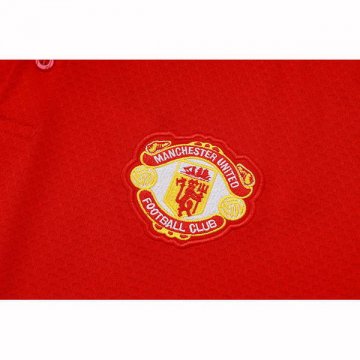 Camiseta Polo del Manchester United 25-26 Rojo