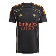 Camiseta Pre Partido del Arsenal 25-26 Negro