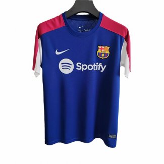 Camiseta Pre Partido del Barcelona 25-26 Azul