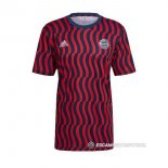 Camiseta Pre Partido del Bayern Munich 2022 Rojo