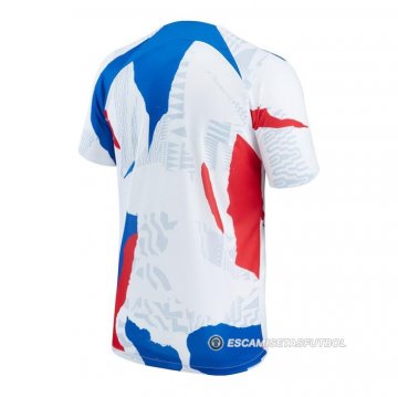 Camiseta Pre Partido del Francia 2022 Blanco
