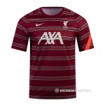 Camiseta Pre Partido del Liverpool 2022 Rojo