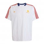 Camiseta Pre Partido del Roma 25-26 Blanco
