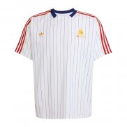 Camiseta Pre Partido del Roma 25-26 Blanco