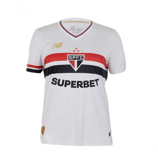 Camiseta Sao Paulo 1ª Mujer 2025 - Haga un click en la imagen para cerrar